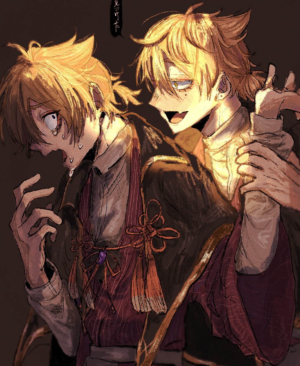 雰囲気のあるイラストを制作いたします アナログな質感・中性的・眼鏡キャラが好きな方はぜひ！ イメージ6