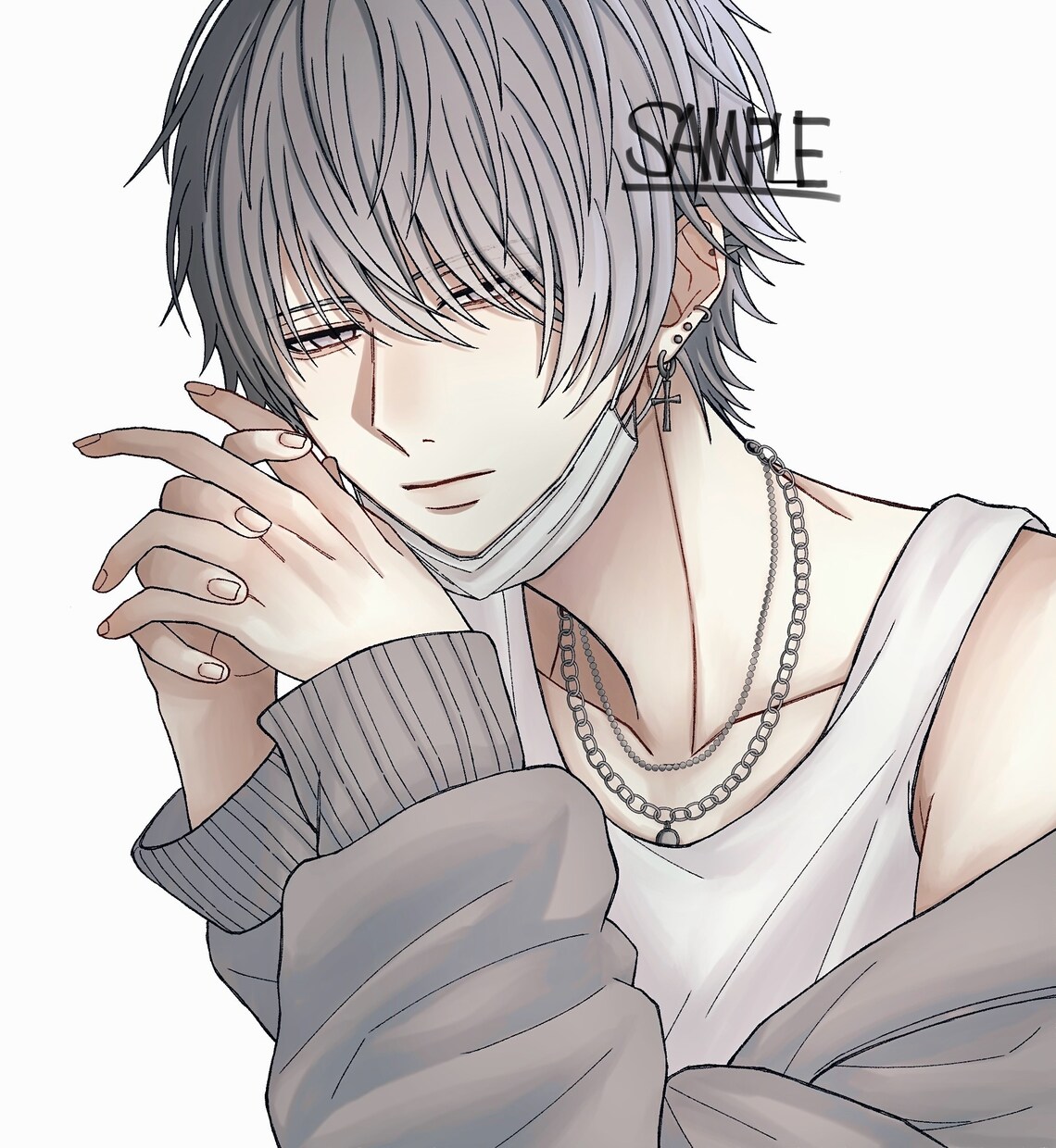 あなただけのアイコンを描きます 男性･女性･獣人･ペア画可能！最速3日でお届けします！ イメージ1