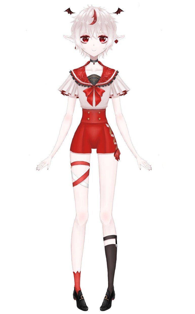 キャラデザ～live2dモデリングまでします 綺麗系or可愛い系が得意です˚✩* イメージ3