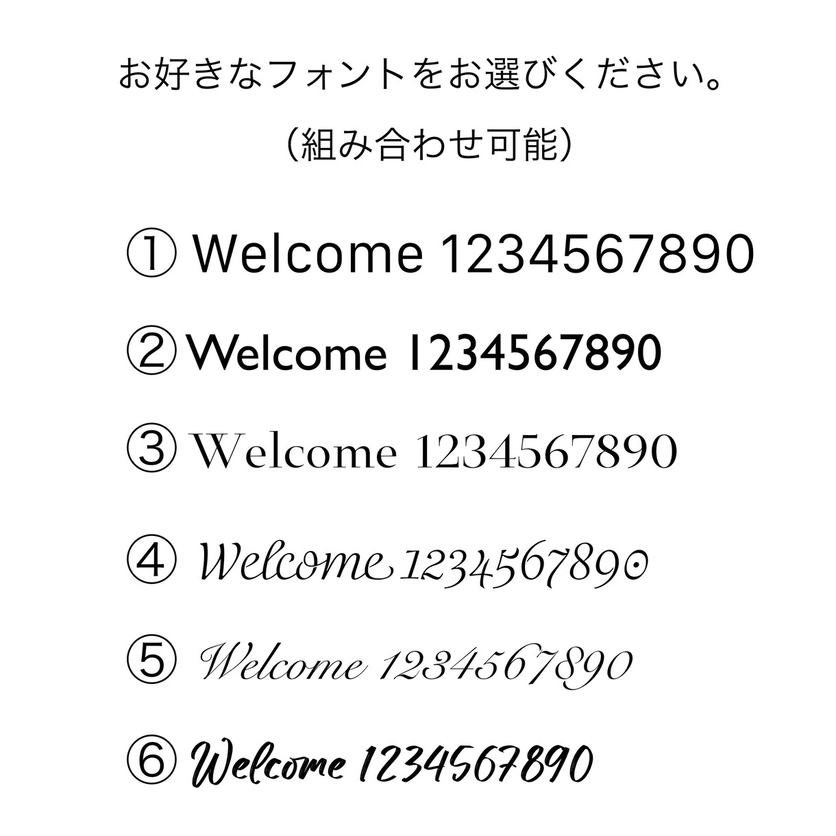 ウェディングに使える線画イラストを作成します ウェルカムボードやペーパーアイテムにどうぞ♩ イメージ7