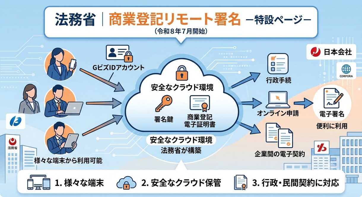 電子署名&電子証明書のお悩み引き受けます 電子申請用の電子証明書の選択から取得、運用まで イメージ1