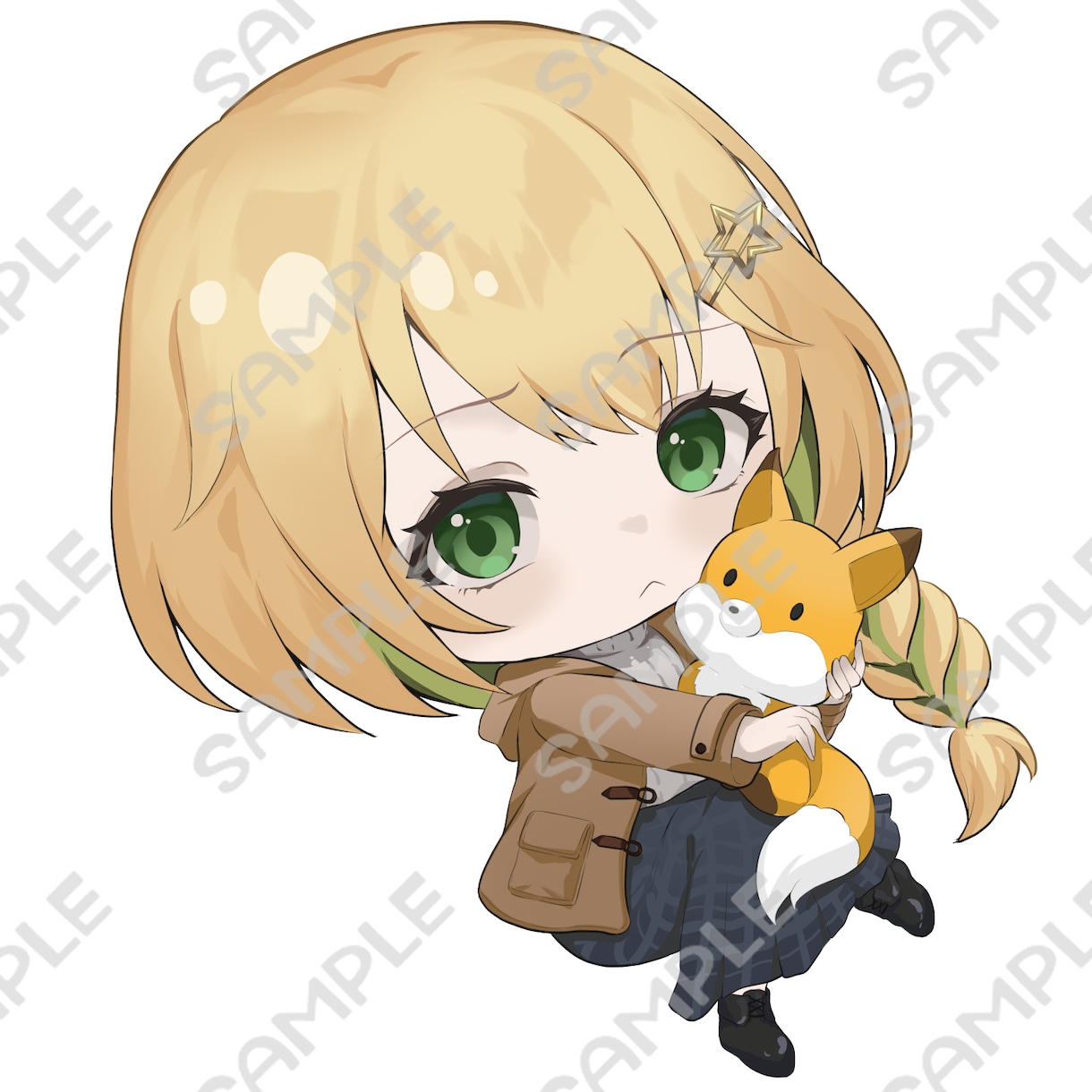 デフォルメイラストお描きします アイコンやグッズ、スタンプなど！かわいいSDキャラ イメージ6