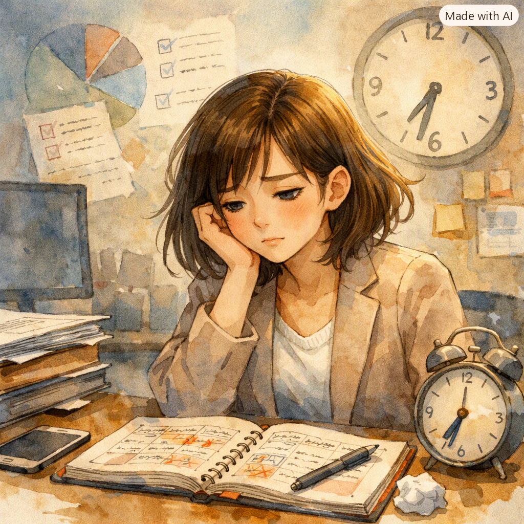 要領悪いを卒業 時間内に仕事終わるコツ4つ教えます 仕事ができる人認定？！【PDF7枚+行動計画表サンプル付き】 イメージ2