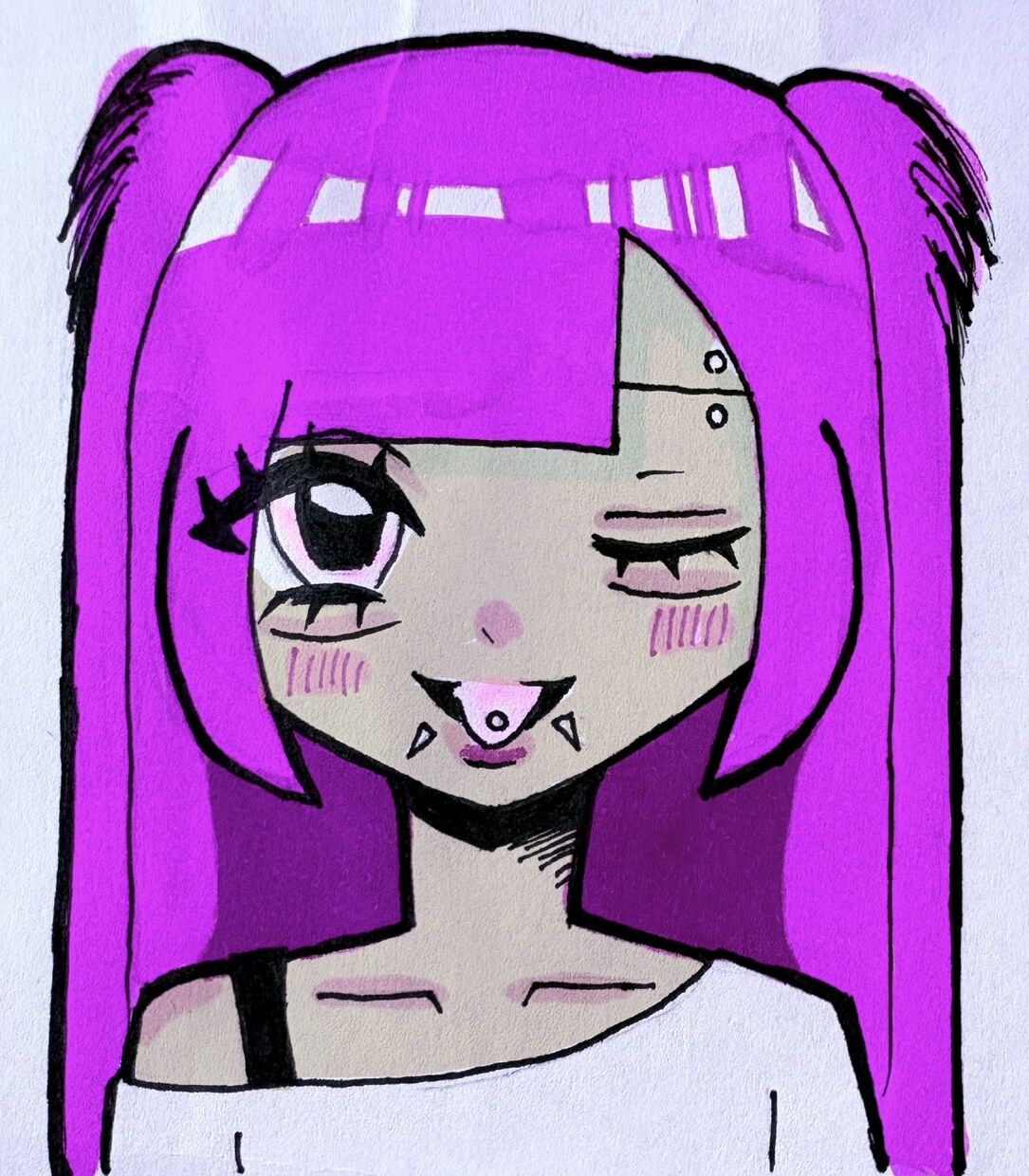 地雷系、量産型女子向けの絵を描いています 地雷系、量産型の女の子イラストを主に描きます イメージ3