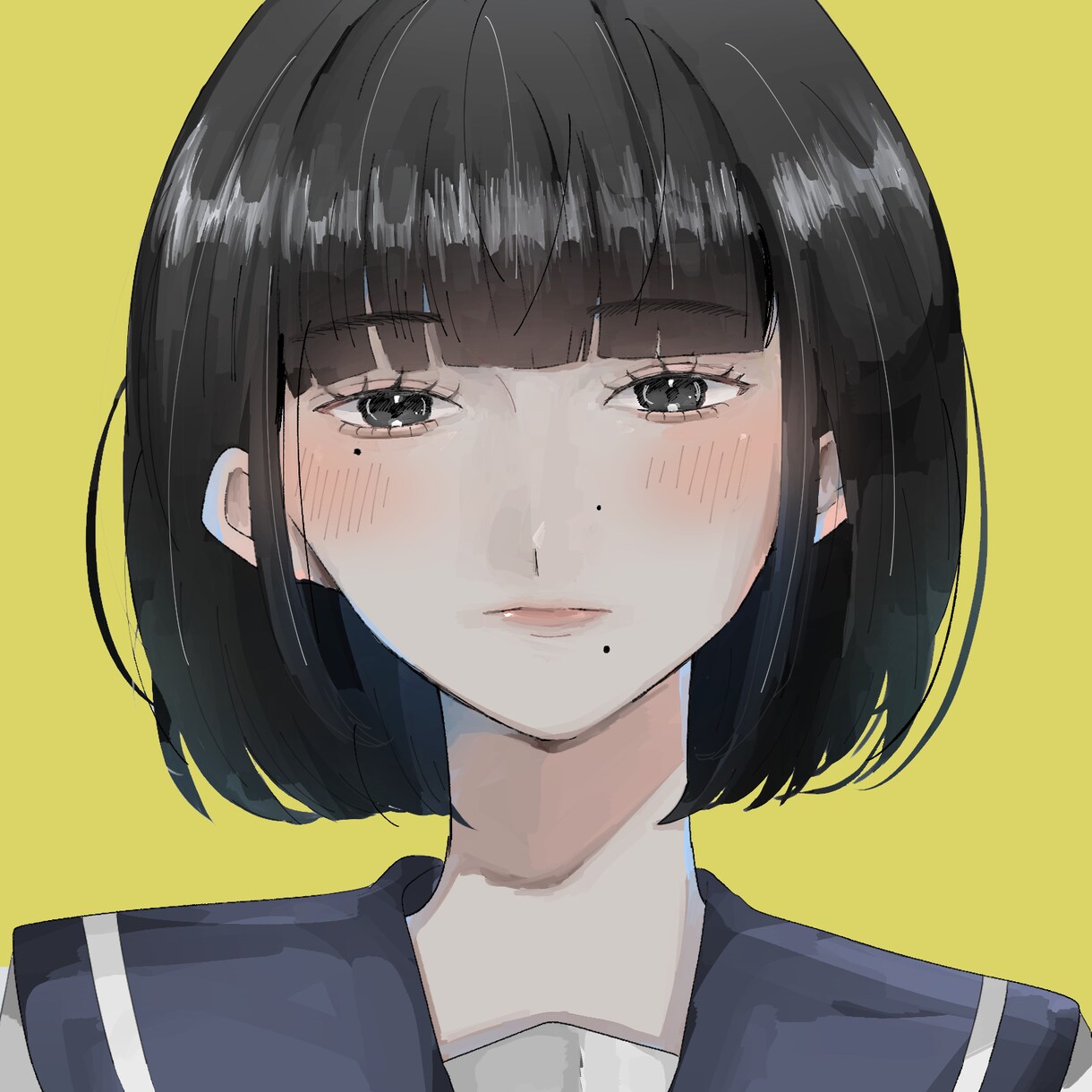 可愛く雰囲気のある厚塗り風アイコン描きます SNSアカウントを可愛く見せたい方に イメージ5