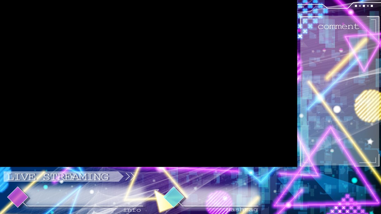 待機画面・ED・トランジション・配信画面つくります Vtuber様、配信者様必見！４点セットで制作いたします！ イメージ6