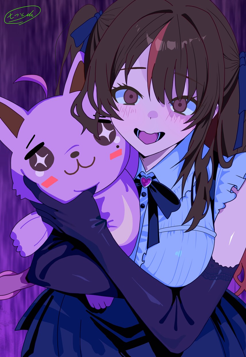 SNSアイコン用かわいいアニメイラスト描きます かわいいアニメ風イラストを丁寧に制作します イメージ6