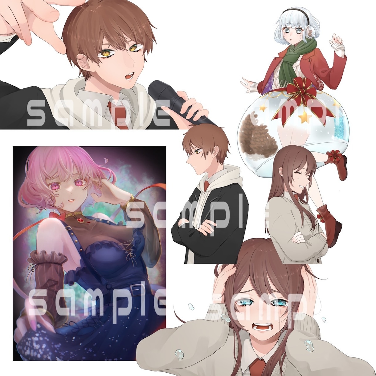 貴方のご希望に沿ったイラストを描かせて頂きます 丁寧かつ迅速な対応でイラストを御提供します！ イメージ6