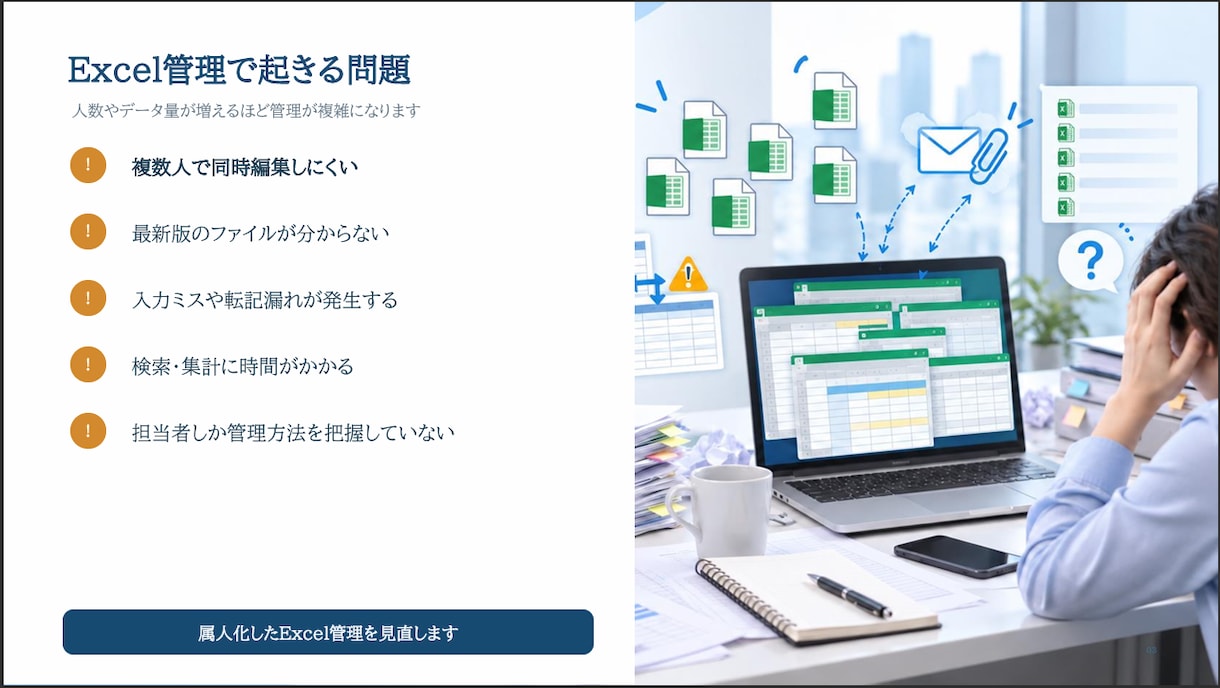 Webアプリ化！業務効率UPと作業時間を短縮します PC・スマホで一元管理！Webアプリ化で業務効率化と作業短縮 イメージ3