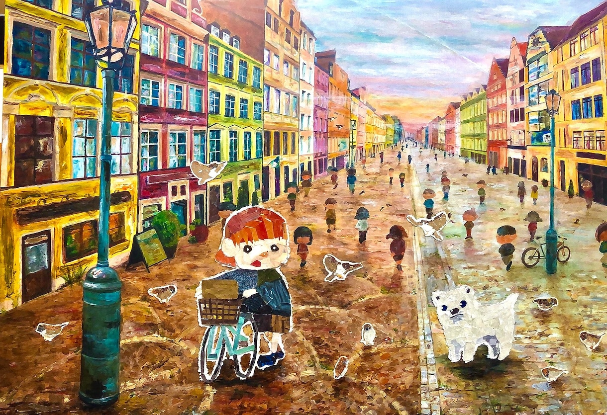 可愛い、オシャレな絵を描きます 部屋に飾ってオシャレで可愛い部屋にしよう イメージ1