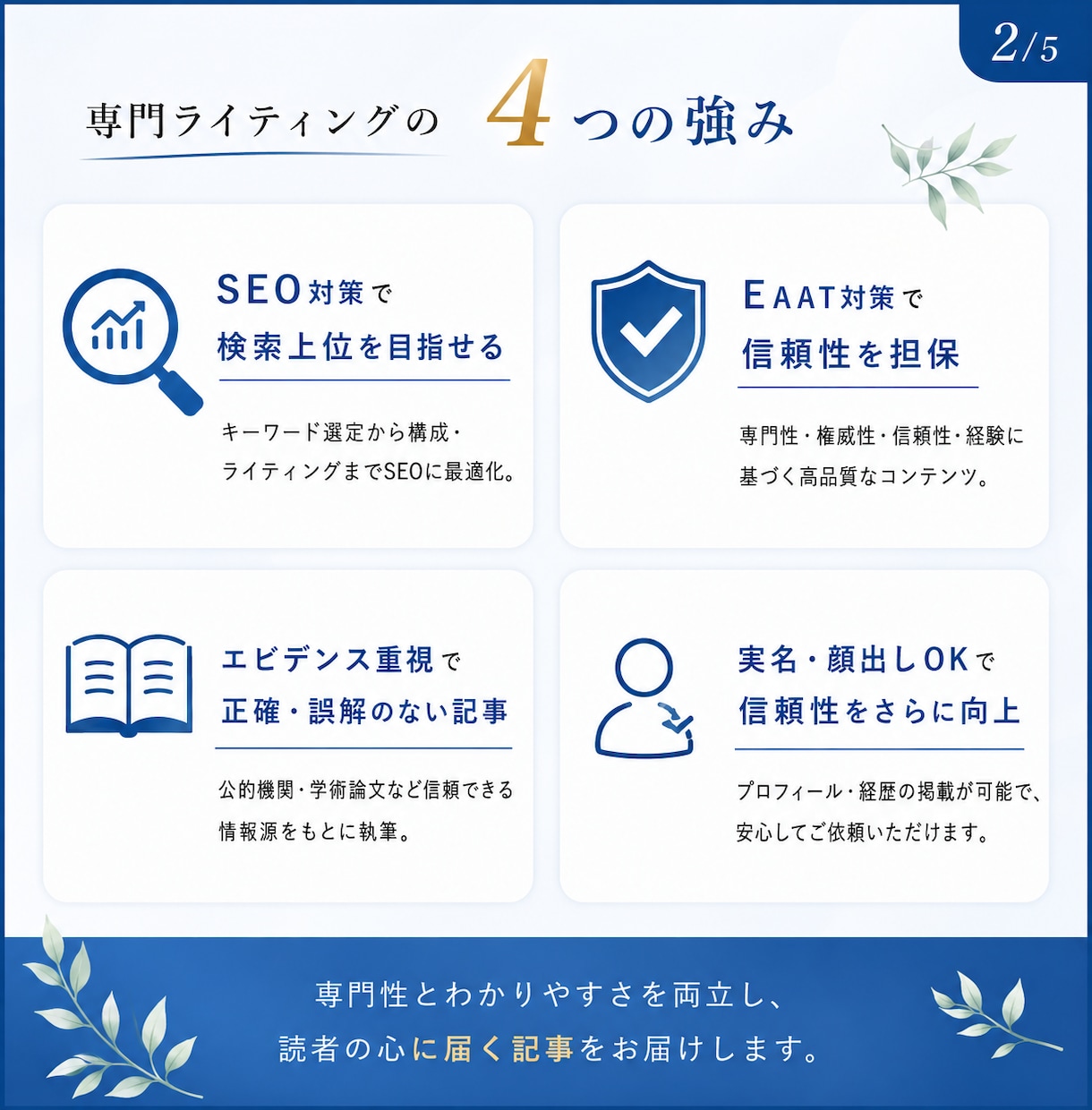 公認心理師がメンタルヘルスに関する記事を作成します 【SEO対策可】心理学に関する記事を作成します イメージ2