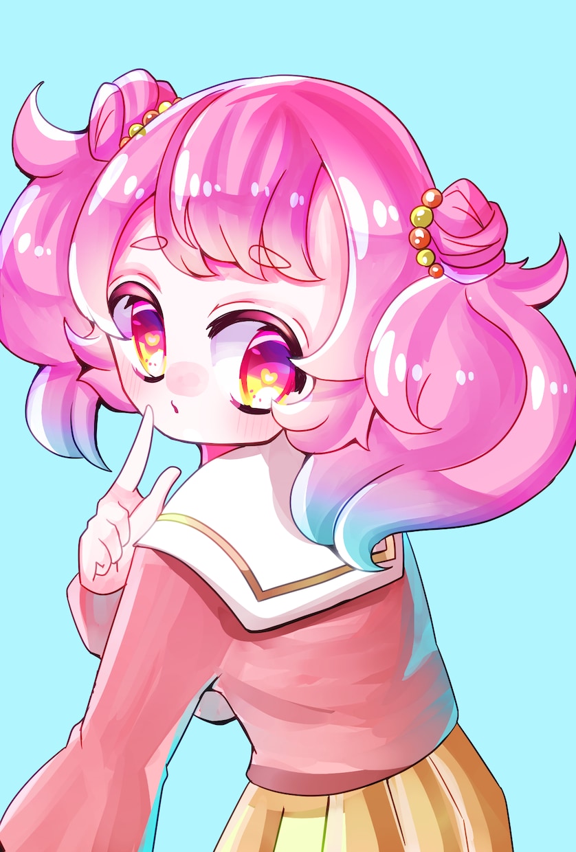 デフォルメ調のかわいいイラストお描きします アイコン、立ち絵、動画用など！様々な用途にお答えします！ イメージ1