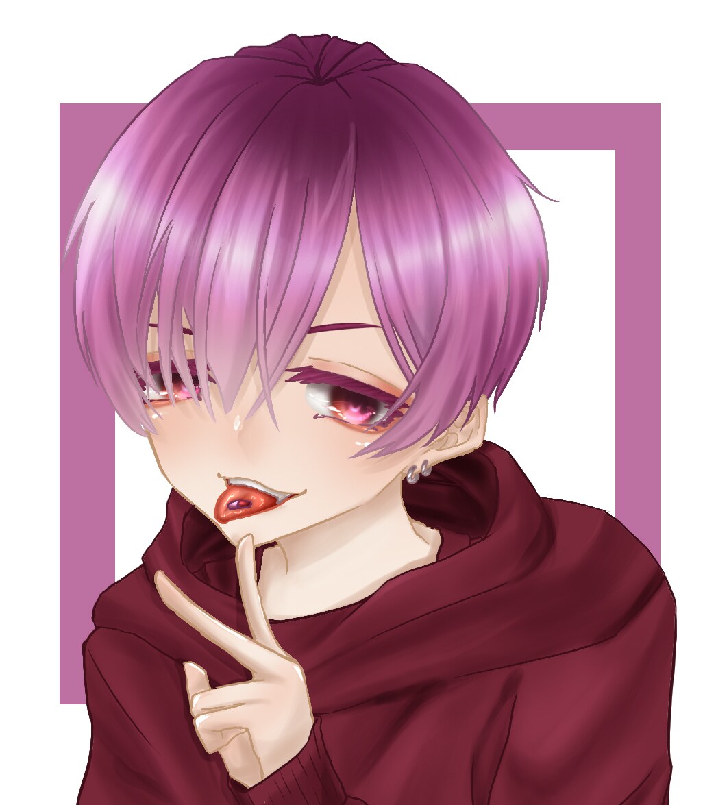 アイコン、イラスト、立ち絵等描きます 女の子や、中性的、クールっぽい子を得意としております イメージ6