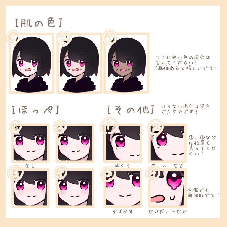 パーツを選んで作れる!!あなたのアイコン作ります パーツを選んで作れるから簡単!!アイコン作ってみませんか？ イメージ5
