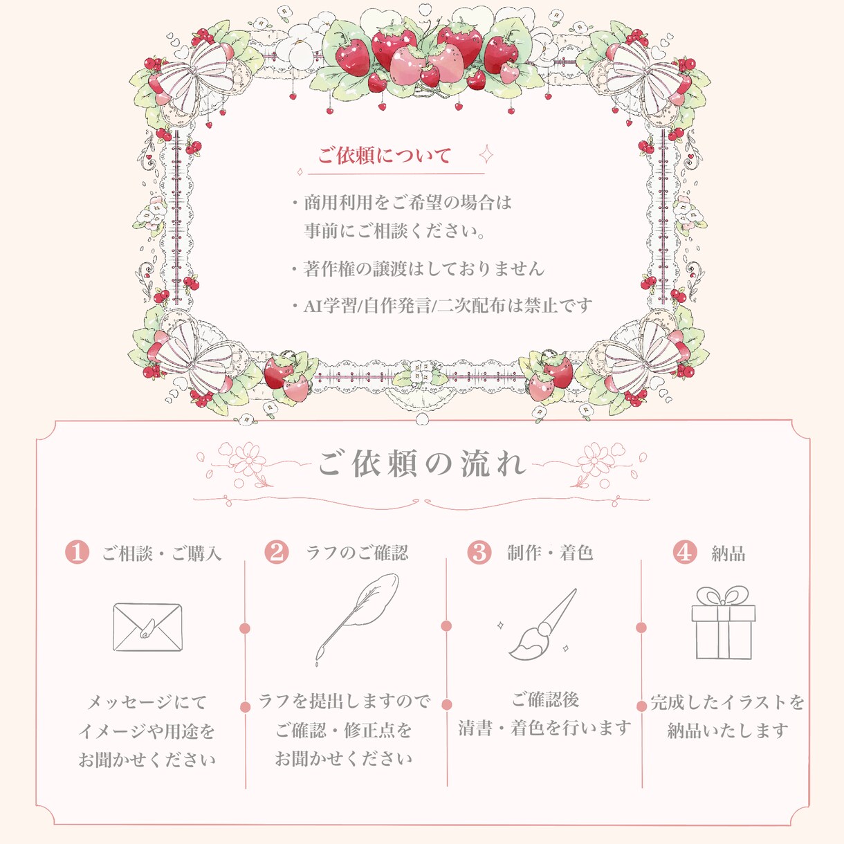 SNS◎心ときめくSNS用アイコンを制作いたします オリジナルキャラクターやお写真を参考にアレンジして制作。 イメージ3