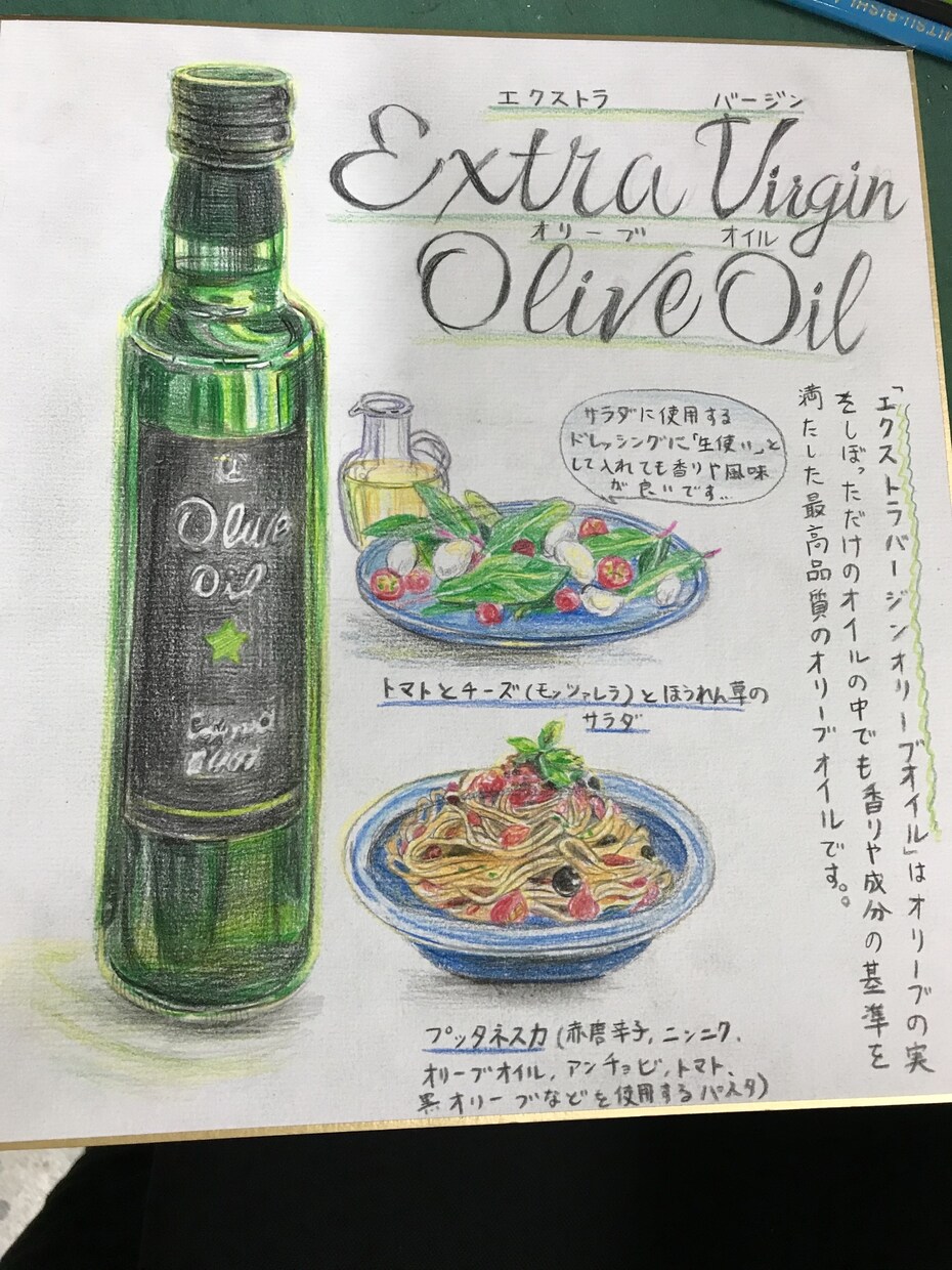 美大生がかわいい料理のイラスト描きます 現役美大生がアナログお料理イラストをお描きします。 イメージ5