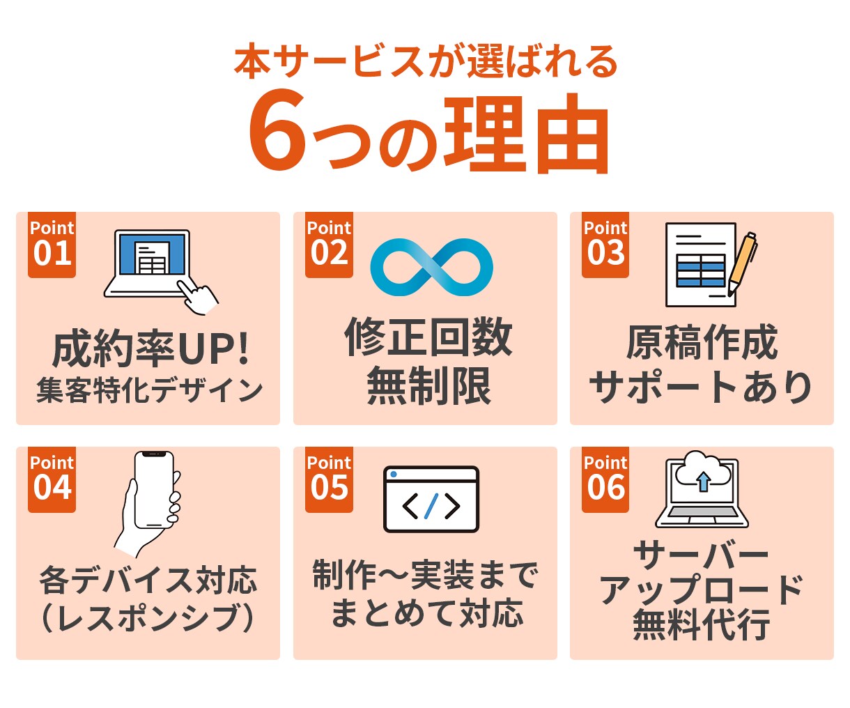 3名様限定！思わずクリックしたくなるLP制作します 実装までOK！ターゲットに刺さる集客特化デザイン！ イメージ3