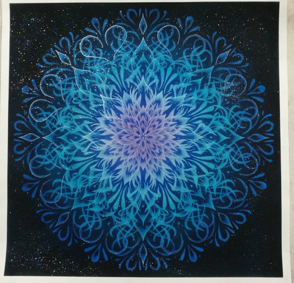 スピリチュアルアーティストが曼荼羅を描きます あなたのための曼荼羅を描くエネルギーワーク イメージ1