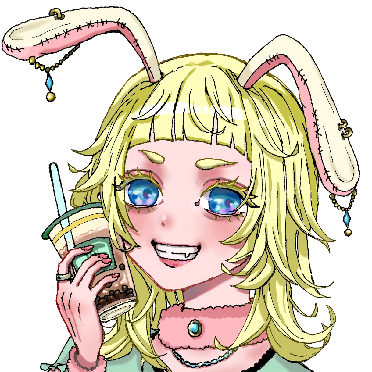 初心者割引（先着2名様限定）SNSアイコン描きます かわいいorかっこいいデフォルメアイコン イメージ2