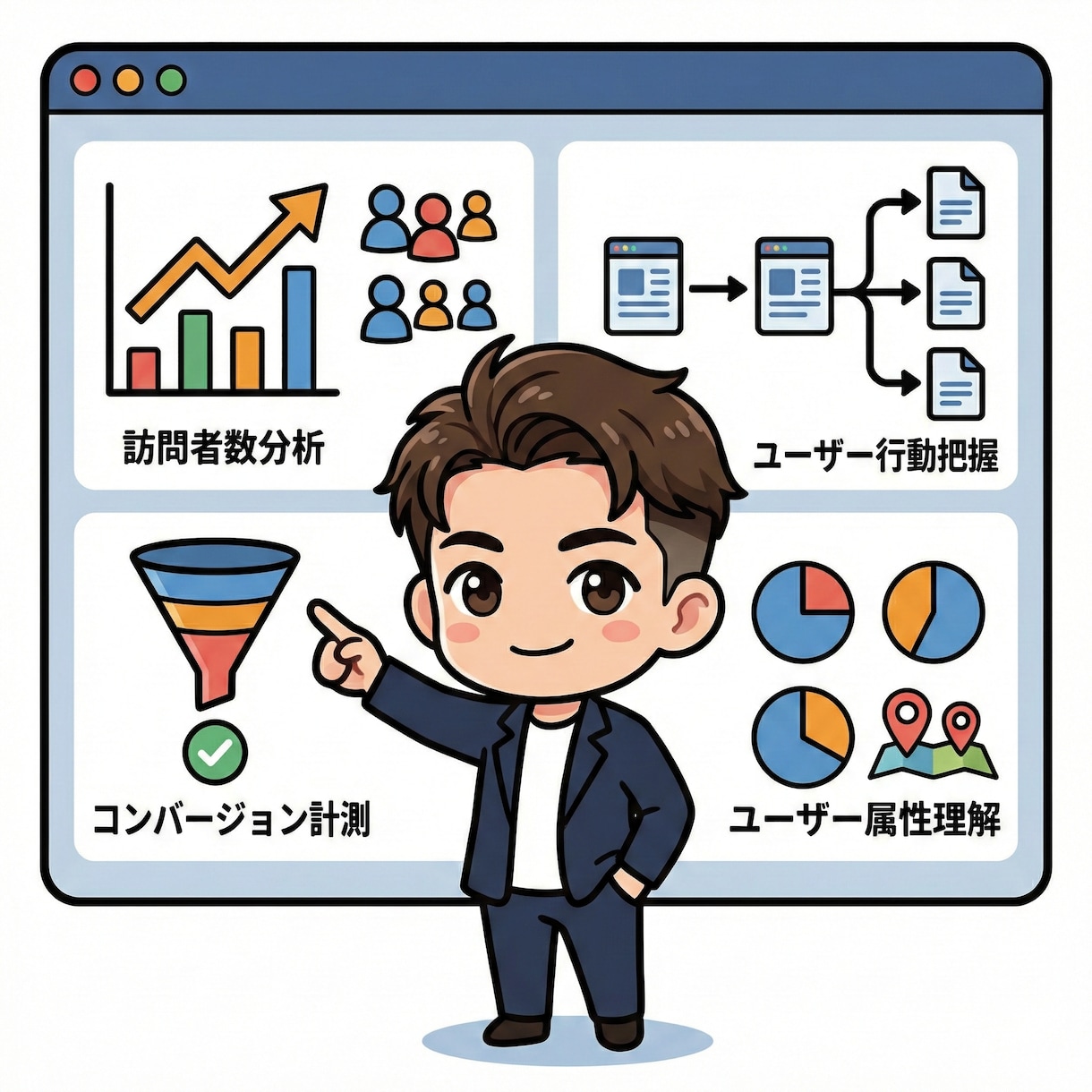 GA4設定代行！Google認定プロが設定します Googleアナリティクス新規特別価格！プロに任せて楽ちん！ イメージ3