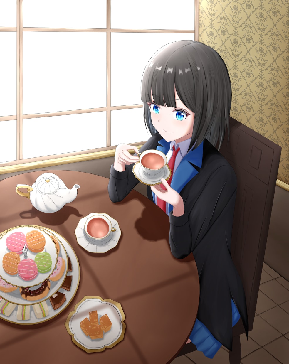 ご希望のキャラクターイラストを制作します 参考画像の絵柄のキャラクターイラストの制作をお受けします。 イメージ1