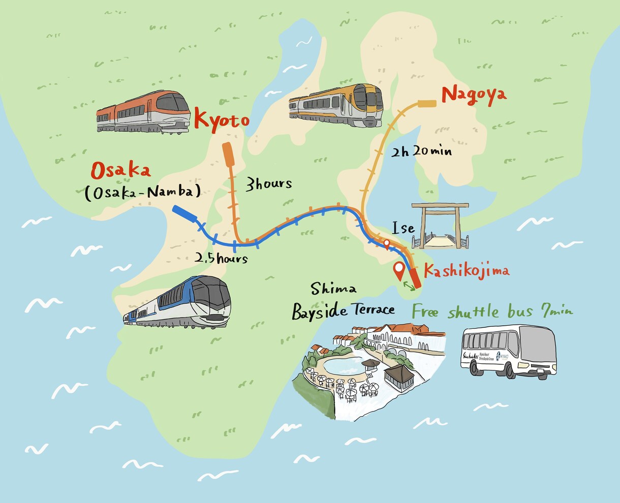 温かみのある手書き観光マップ製作します 温かみのあるデザイン♪フロアマップや観光地図などに！ イメージ6