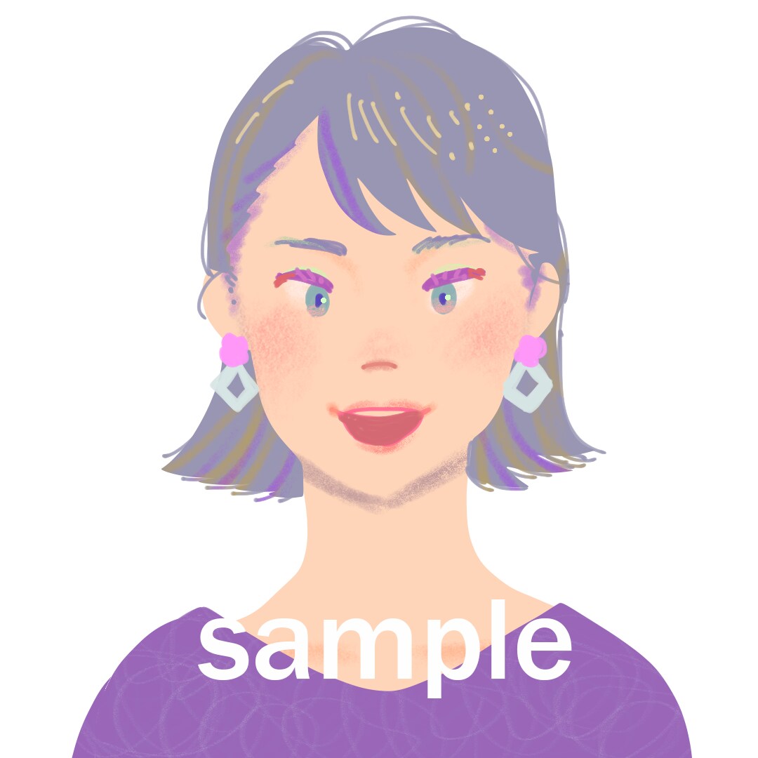 ふんわり優しいイラストアイコン作成します SNS、ブログなどで使用する手描き風アイコン作成します イメージ4