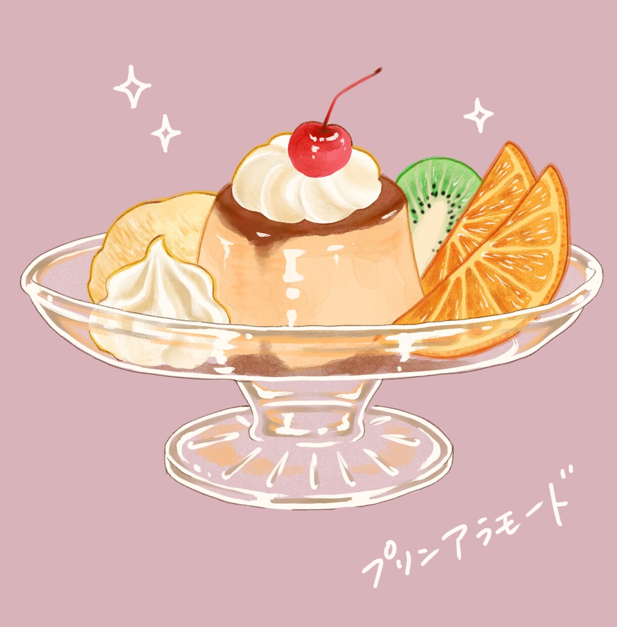 スイーツや飲み物のイラストを描きます レトロでかわいいイラスト♡カフェのメニューやノベルティに♡ イメージ6