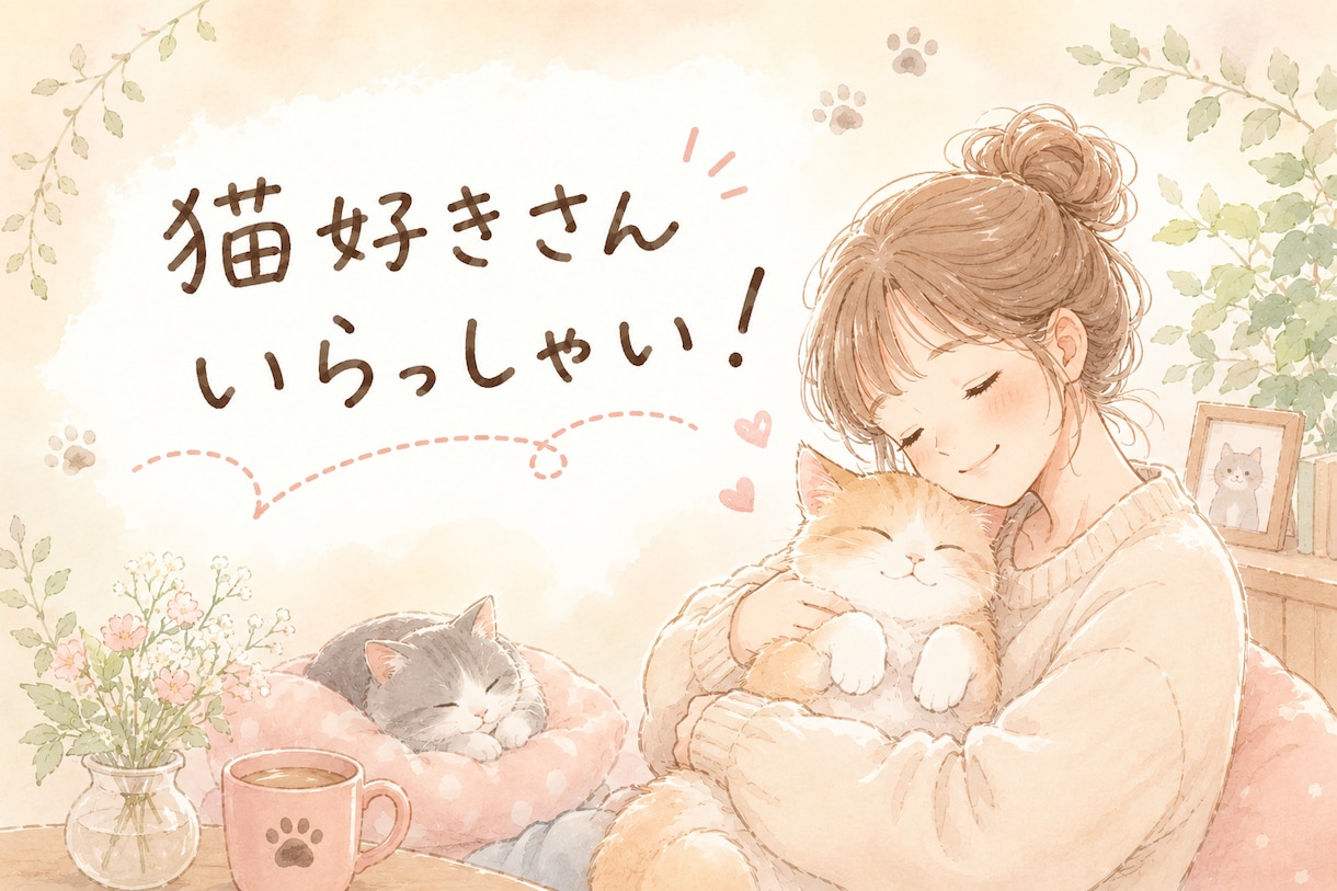 猫好きさん限定♪猫の話をしながら寄り添います 猫10匹と暮らすママが猫好きさんの話し相手に イメージ2