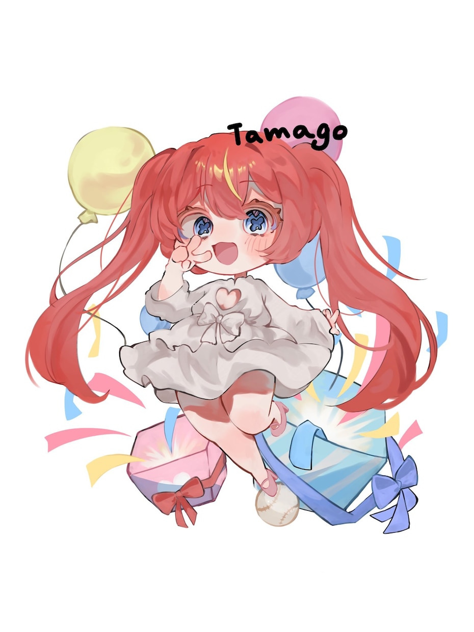かわいいもちもちの絵を描きます 動画や挿絵、グッズなど、なんでもお描きします！ イメージ3