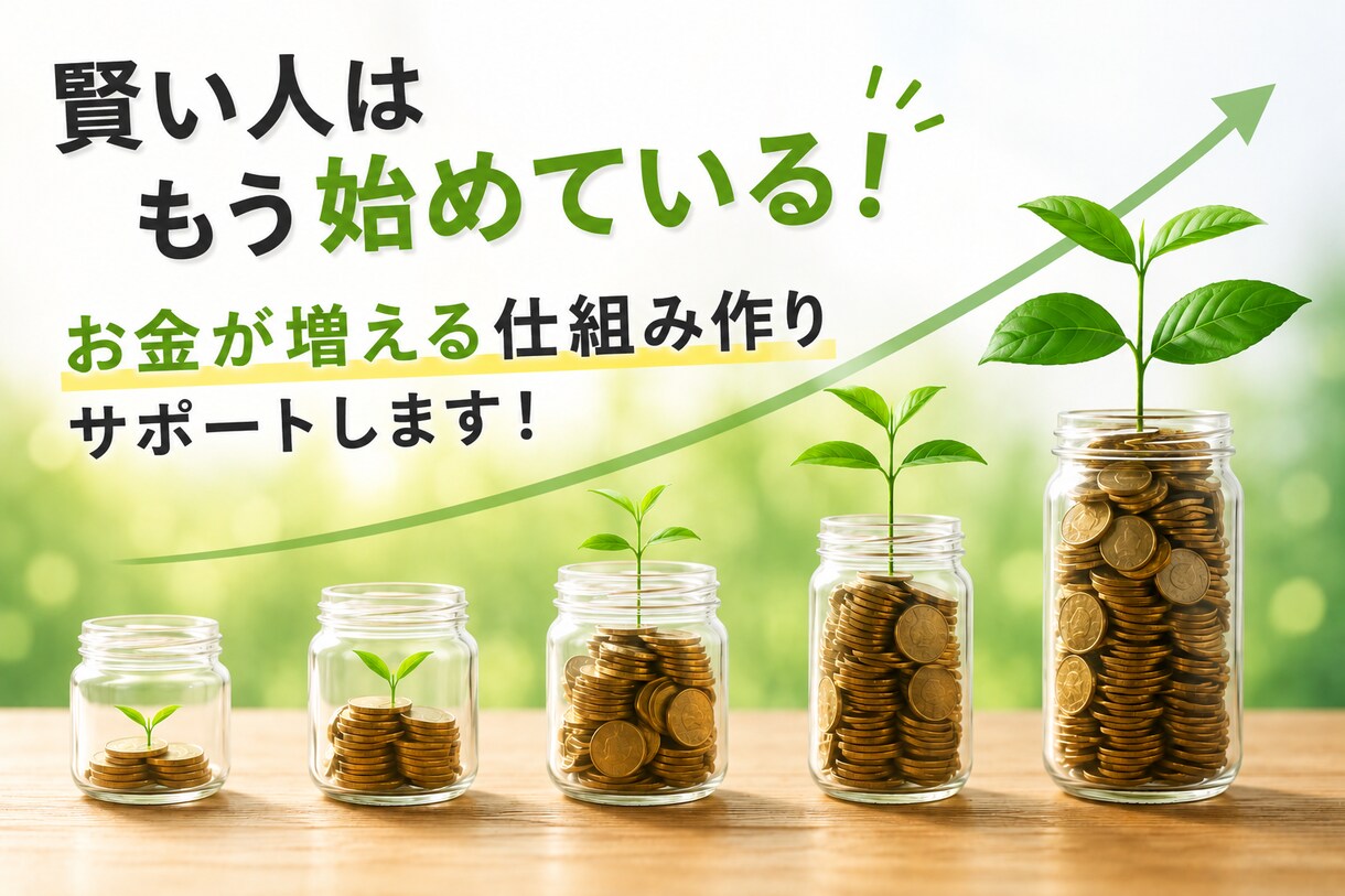 初心者向けに無理なくお金が増える仕組みを作ります 銀行に貯金していても増えませんし円の価値は目減りしています。 イメージ1
