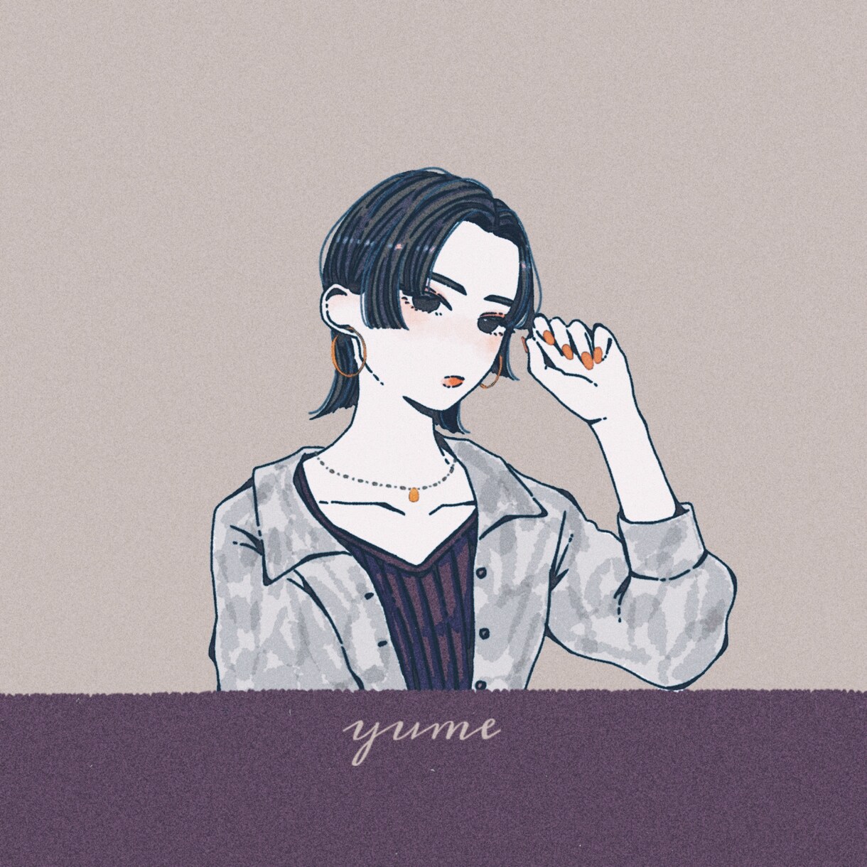 お洒落で少しレトロなイラスト描きます プロフィール画像、名刺、その他ご自由にお使い下さい！ イメージ9