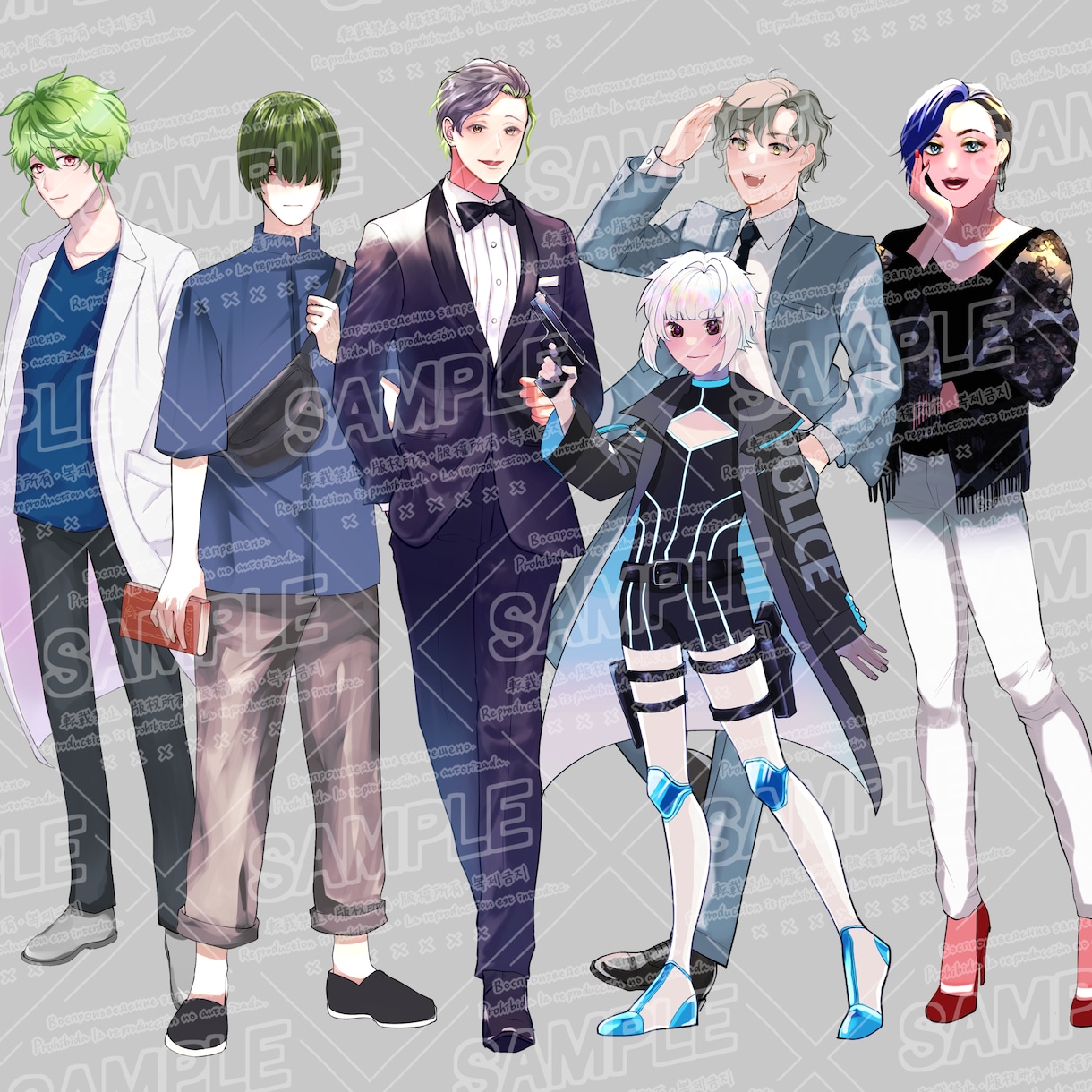 立ち絵描きます！（TRPGなど）ます あなただけのキャラクターのお手伝いをさせてください。 イメージ3
