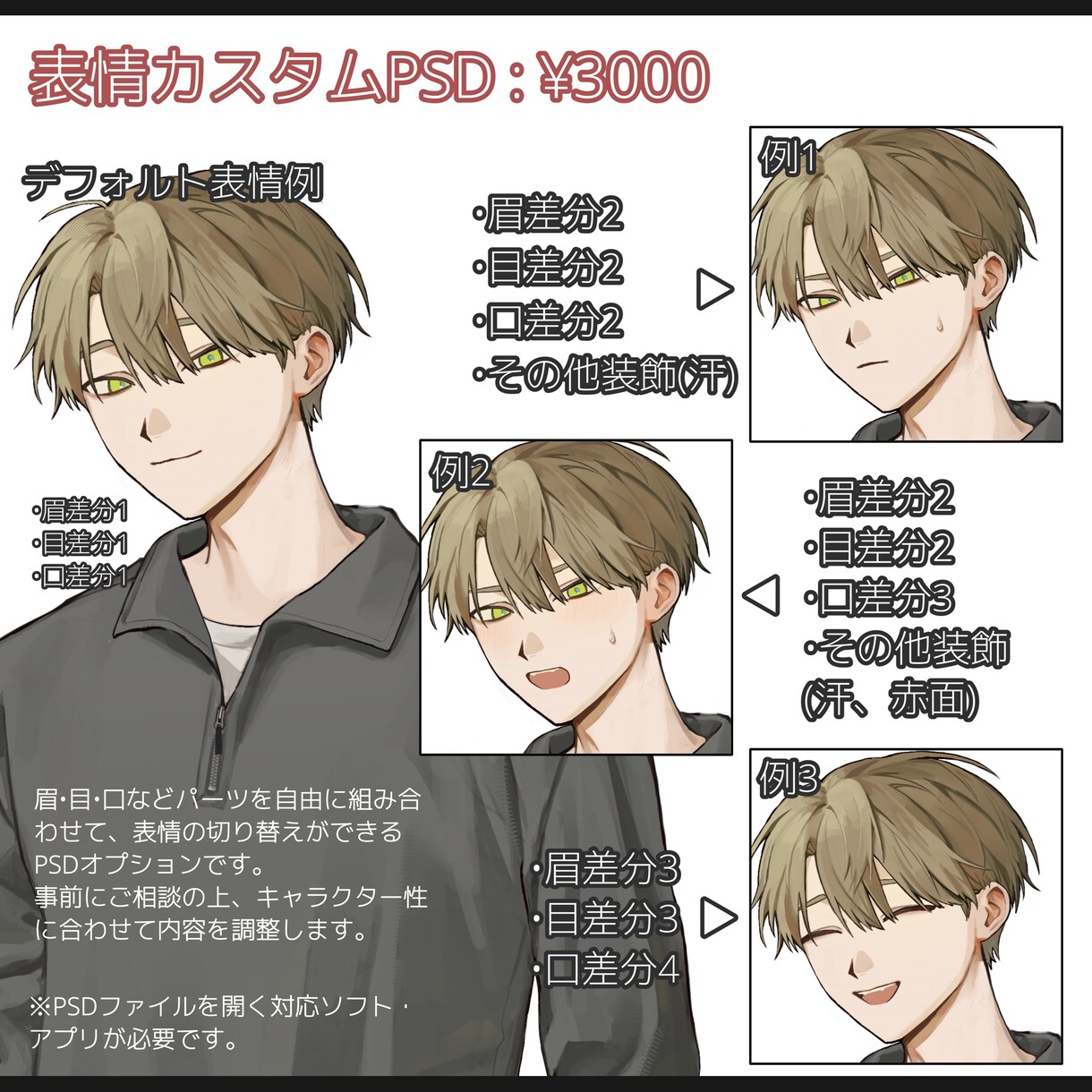 TRPGや配信者様向けの立ち絵を描きます 上品さやダークな雰囲気でキャラクターを描き分けます。 イメージ2