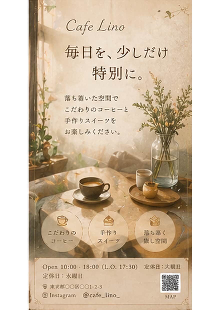 やさしい世界観でチラシ・バナー制作します ふわっと伝わるやさしいデザイン イメージ2