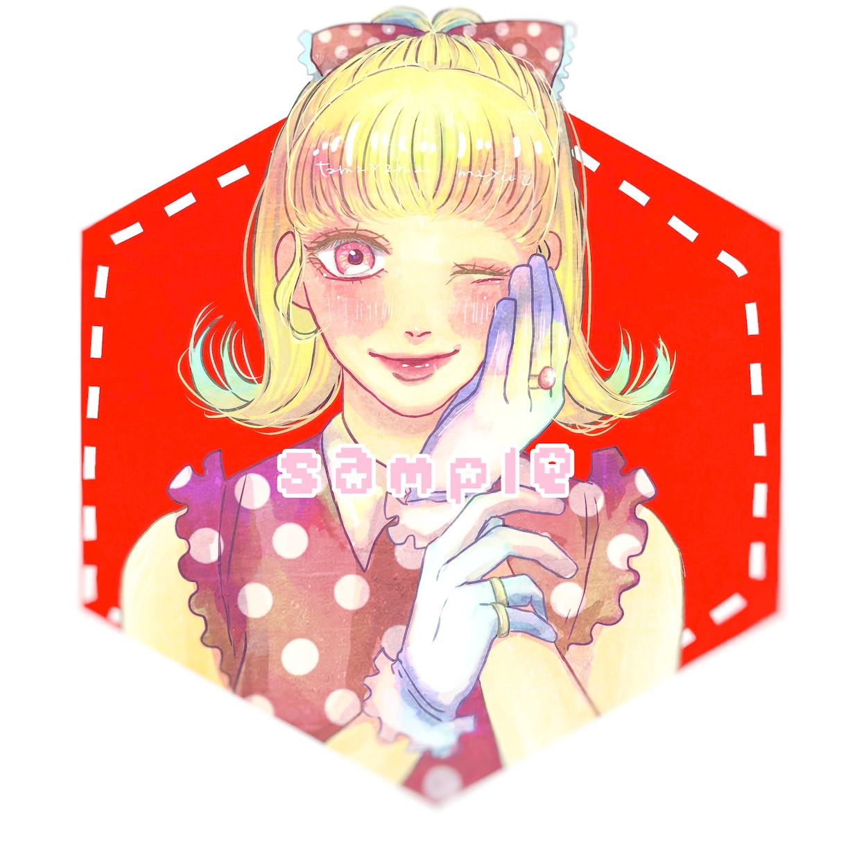 あなただけのSNSアイコン描きます 色彩豊かなイラストをアイコンにしてみませんか？ イメージ1