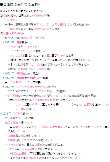 中学公民のまとめノート作ります 中間, 期末での公民のまとめノートを作ります。 イメージ1
