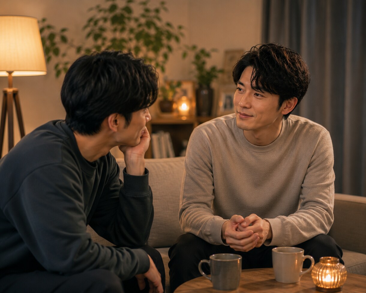 一人で寂しい、辛い、不安な夜、あなたの心を癒します 同性愛/バイセクシャル・・誰にも言えない性の悩み寄り添います イメージ2