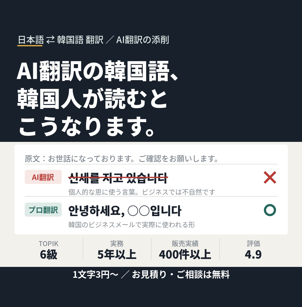 韓国語翻訳｜ビジネス・字幕・漫画まで対応します 契約書からWeb漫画まで韓国人に伝わる韓国語に仕上げます イメージ1