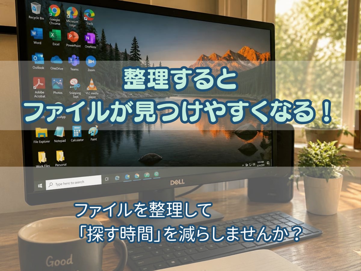 パソコン初心者さんの為にファイルの整理教えます PCが保存したファイルだらけでお困りの方へ整理の仕方教えます イメージ4