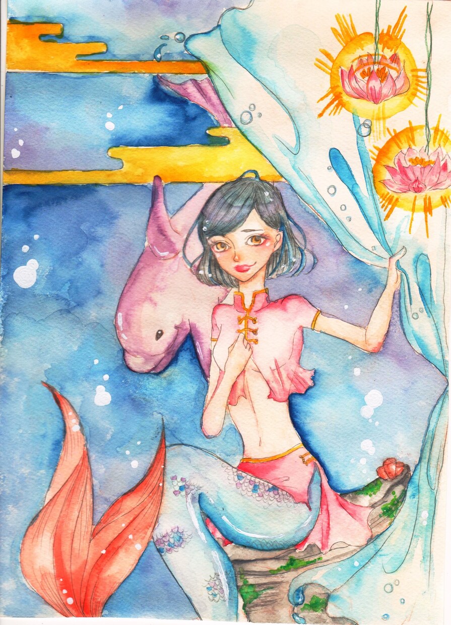 アナログ水彩イラストを描きます 水彩でイラスト描きます。アイコン、似顔絵など イメージ2