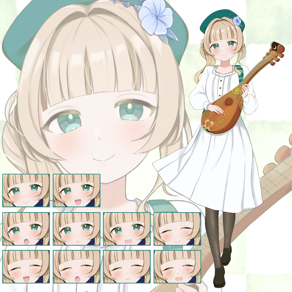 キャラクターの立ち絵制作します キャラクターデザイン・衣装差分つくります！ イメージ3