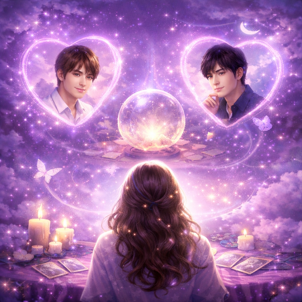 好きな人２人♡どちらのご縁が今あなたに合うか視ます 二人それぞれとのご縁を視て今のあなたとのつながりを読み解き♡ イメージ1