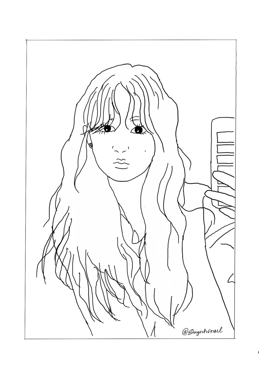 シンプルだけどおしゃれな似顔絵・イラスト描きます ご自身用にはもちろんプレゼントにも喜んでもらえるイラストです イメージ2