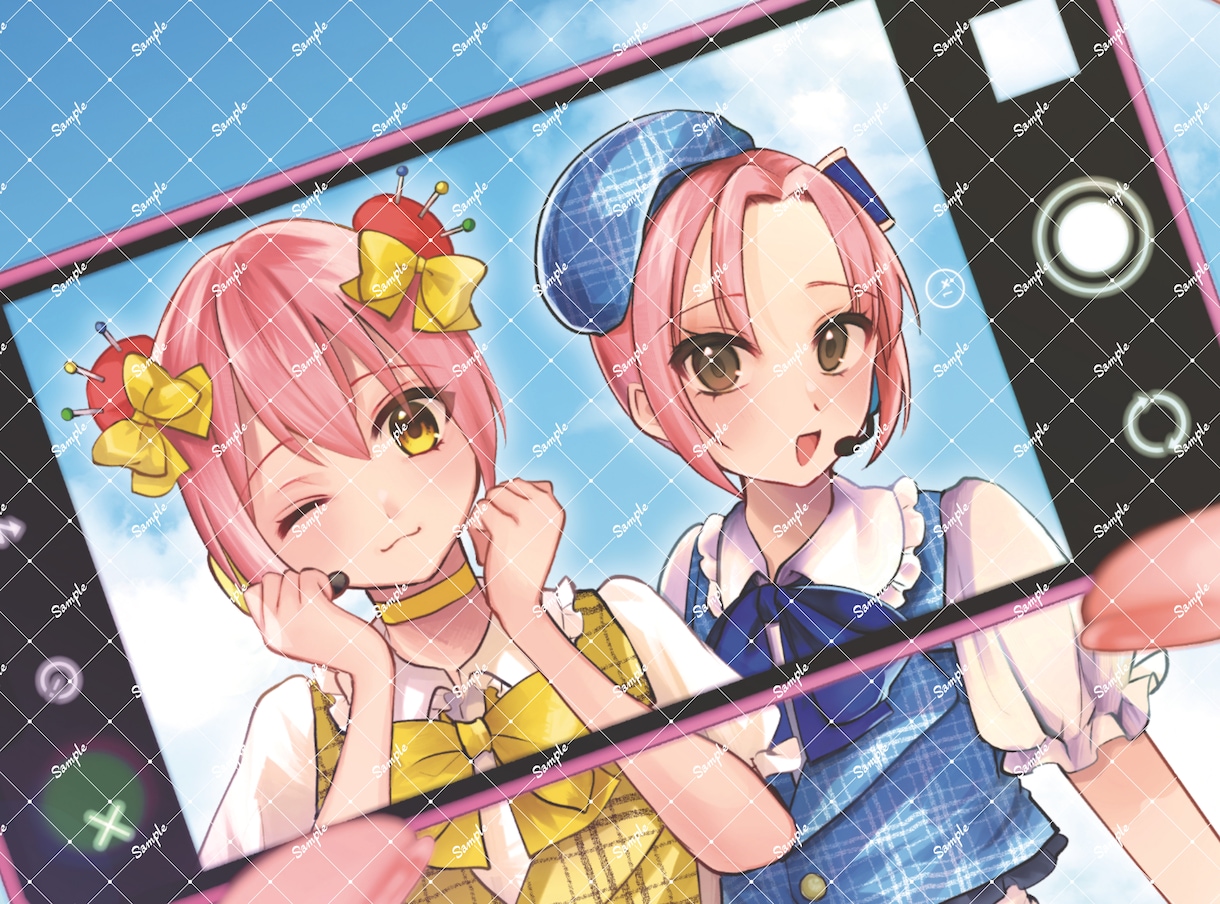 萌系、美少女イラスト描きます かわいい美少女イラスト描きます イメージ6