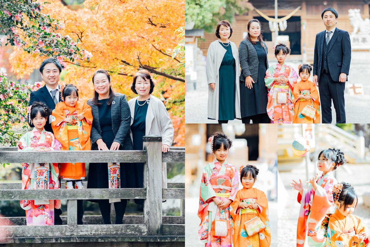 く東海地方>七五三・お宮参りの撮影します お子様の大切な人生の節目を写真に残しませんか? イメージ1
