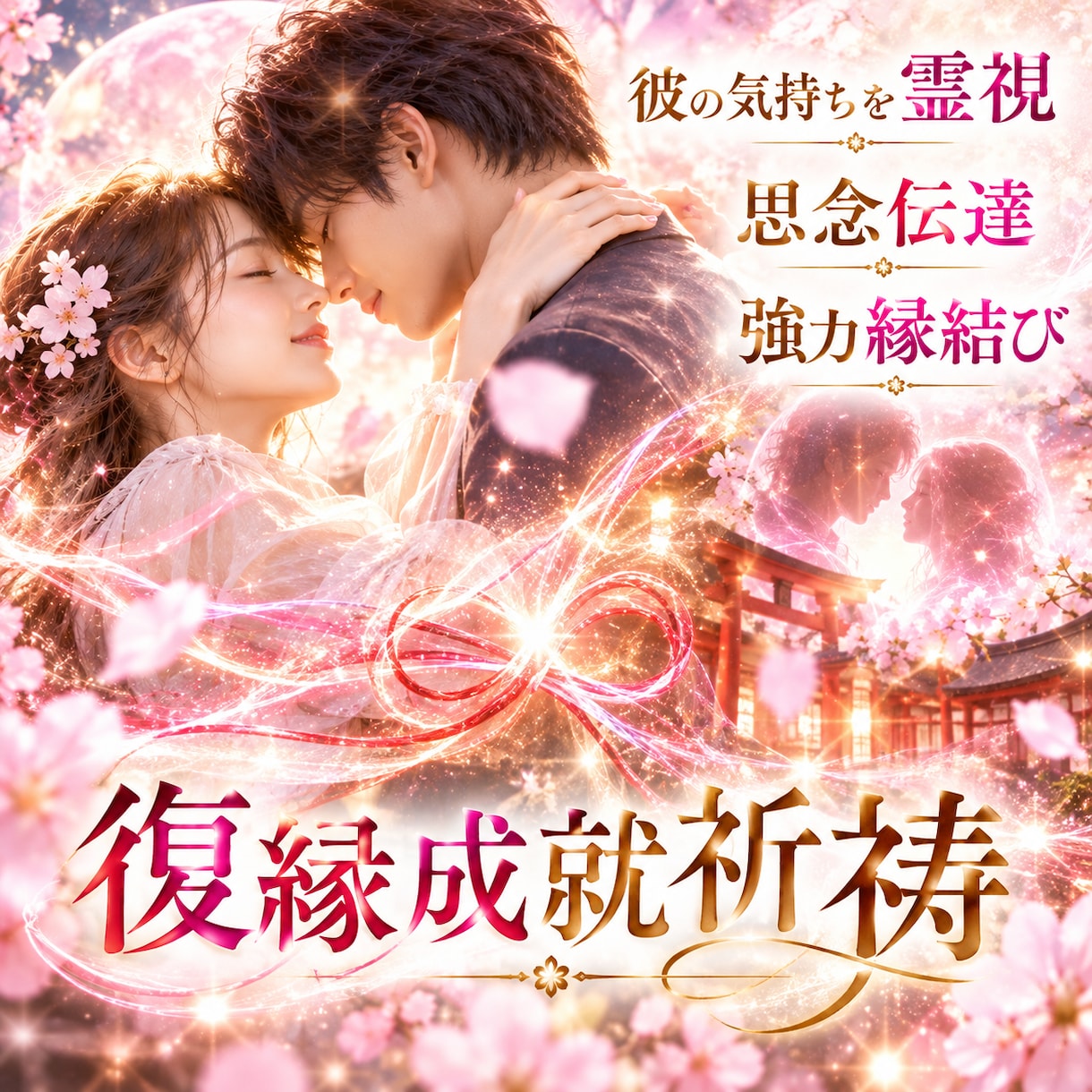 潜在意識書き換え復縁成就祈祷•強力縁結び霊視します 復縁成就祈祷と思念伝達★彼の気持ちを霊視し潜在意識へ届ける イメージ9