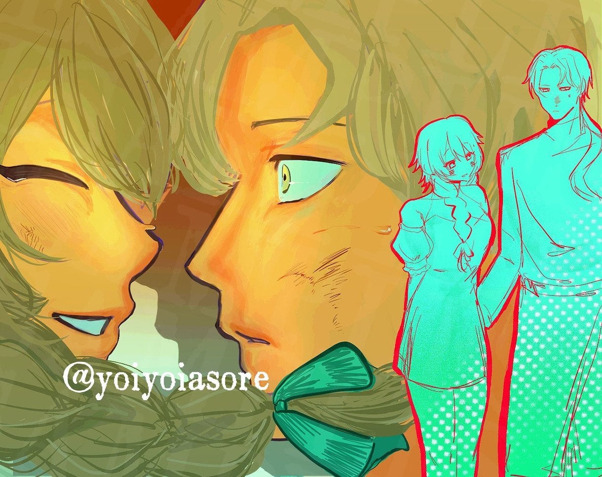 詰め込みイラストを描きます 依頼者様の雰囲気に出来るだけ沿ったイラストをお届け！ イメージ3