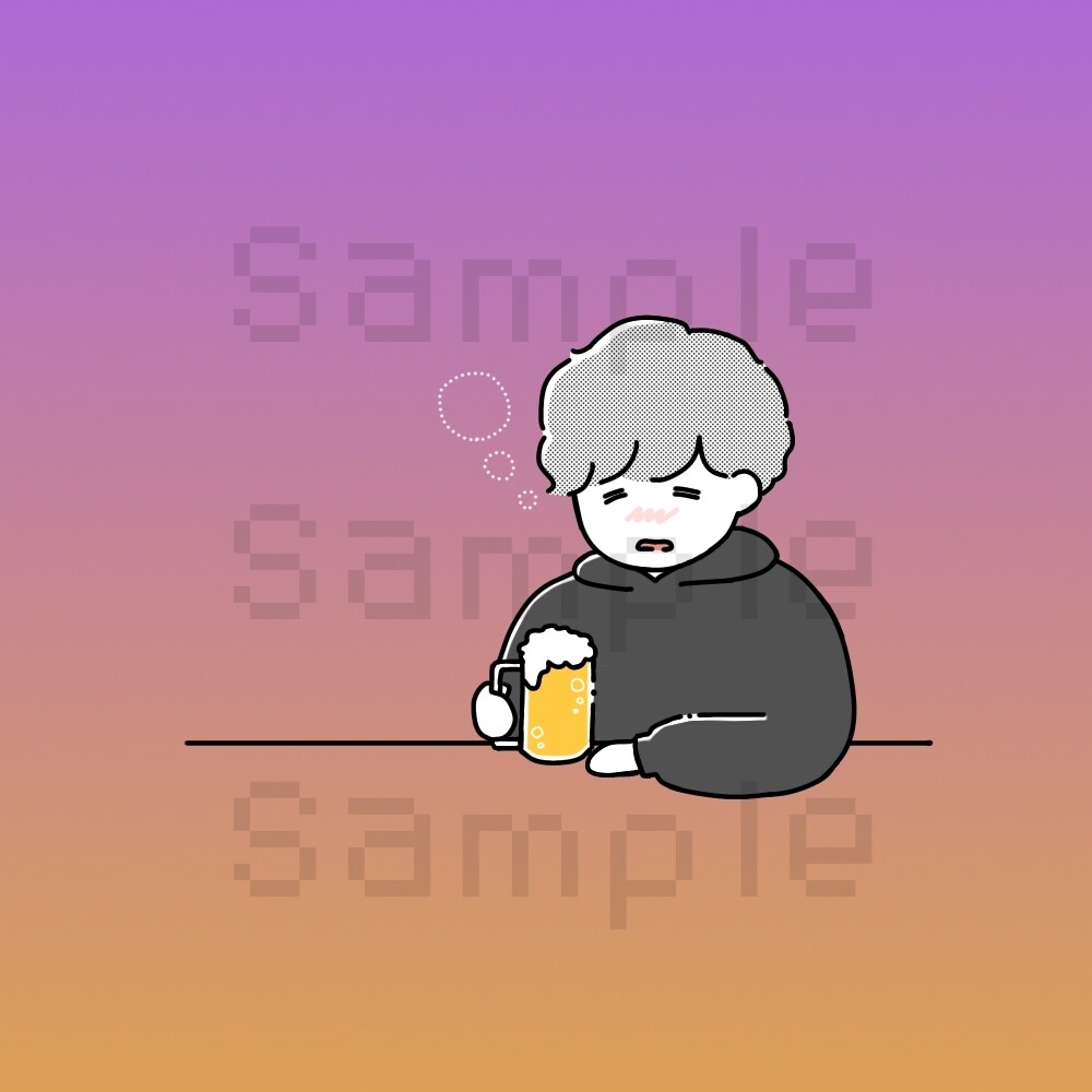 最短翌日♪商用可★アイコン、ゆる似顔絵を描きます SNSアイコンなどに！ゆるいイラストを描きます！ イメージ4