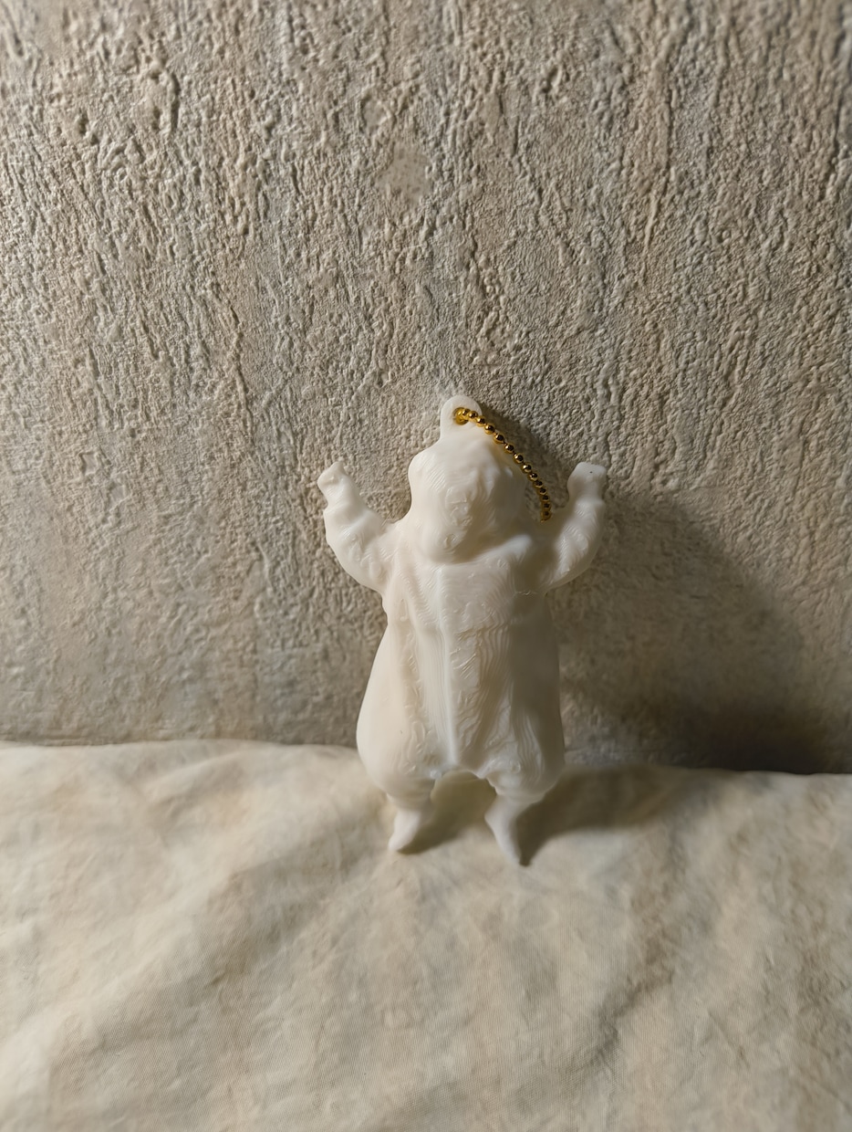 ミニチュアベビーをスキャンデータを基にお作りします ミニチュアベビーをキーホルダータイプで3Dプリント♪ イメージ3